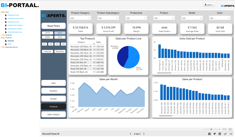 screenshot bi portaal 2